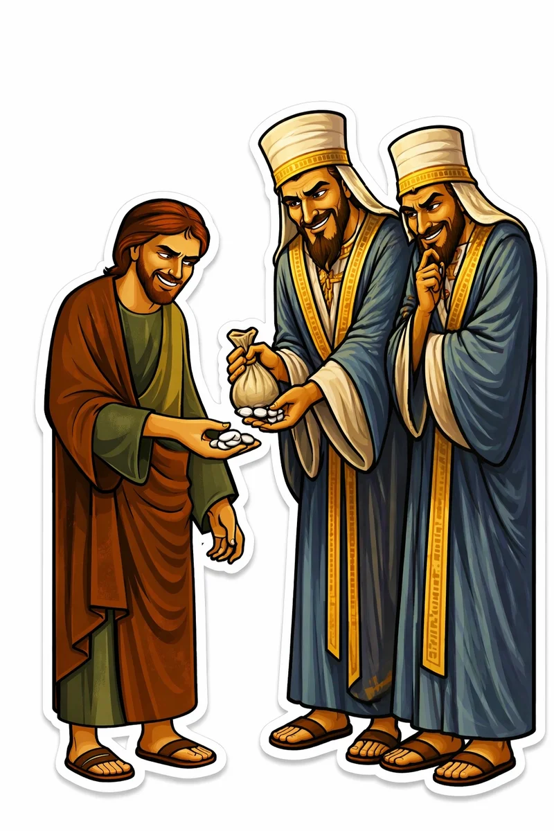 HWP - Judas Receiving Silver