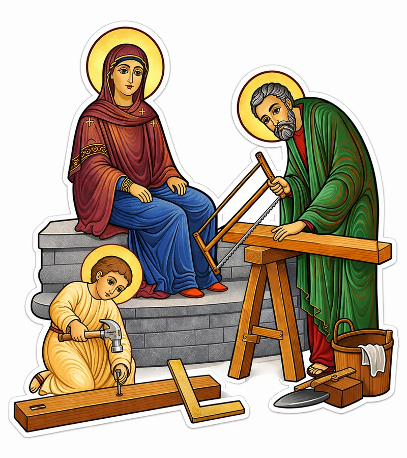 The Holy Family Working