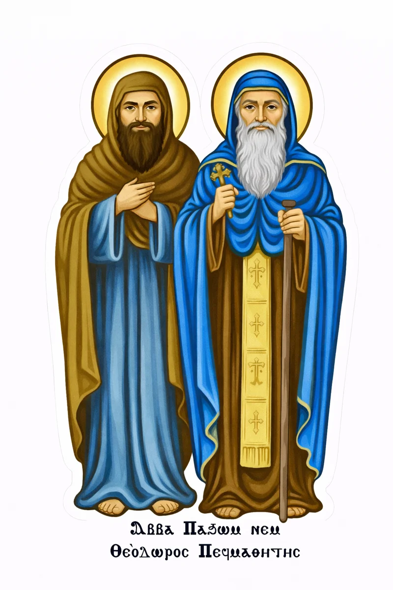St Pachom and St Tadros